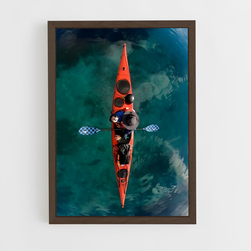 Poster Le Saut de l'Aigle – affiche Canoë-kayak (vue 5)